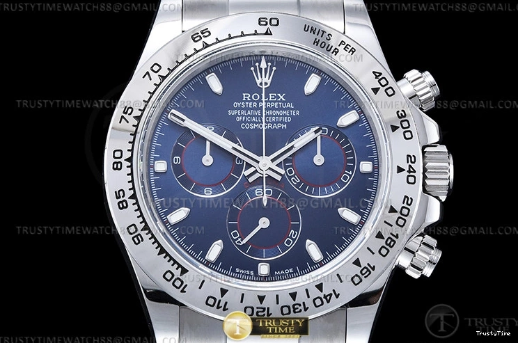 0424 ROLDYT0441A – Daytona 116509 904L WG WG Blue Stk QF V3 SH Timeless 954